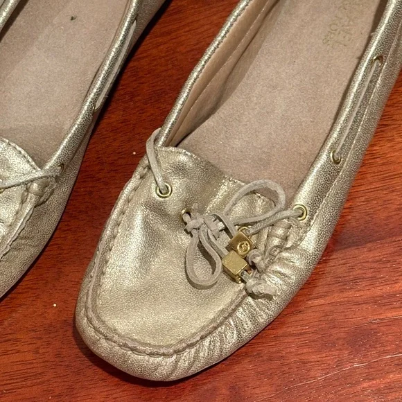Michael Kors Metallic Gold Moccasins/Loafers - Picture 2 of 7
